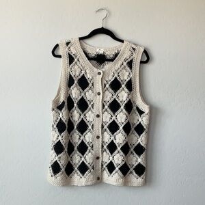 Ultra Pink Crochet Vest